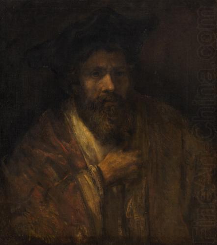 REMBRANDT Harmenszoon van Rijn Bartiger Mann china oil painting image